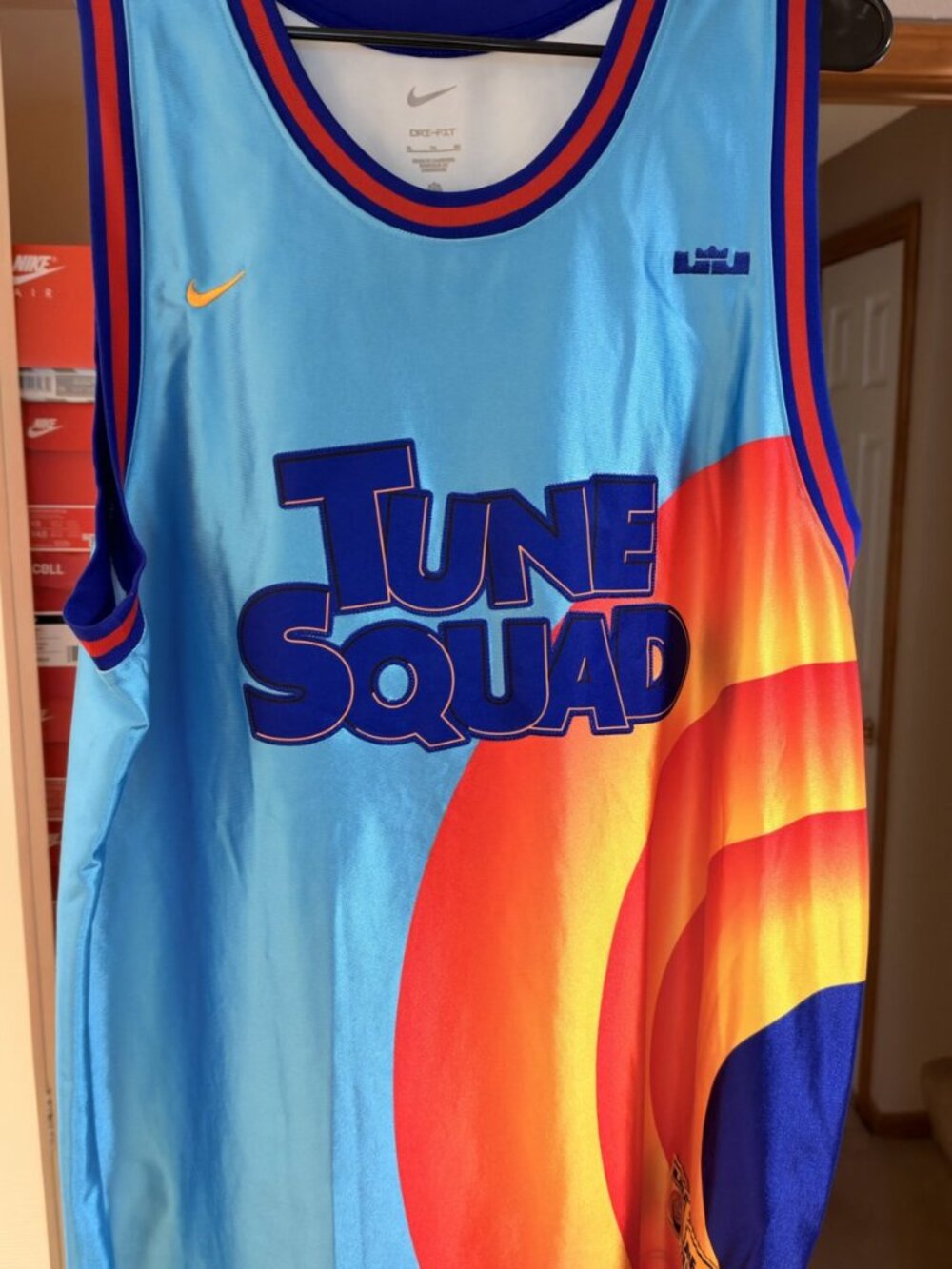 Nike LeBron James Tune Squad #6 Space Jam A New Legacy Jersey XL